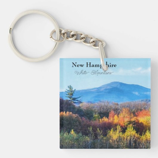 New Hampshire White Mountains Sleutelhanger (voorkant)