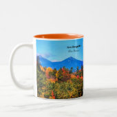 New Hampshire White Mountains Tweekleurige Koffiemok (Links)