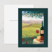 New Hampshire Wine Country Scene Briefkaart (Voorkant / Achterkant)