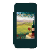 New Hampshire Wine Country Scene Incipio iPhone Portemonnee Hoesje (Voorkant Agenda)