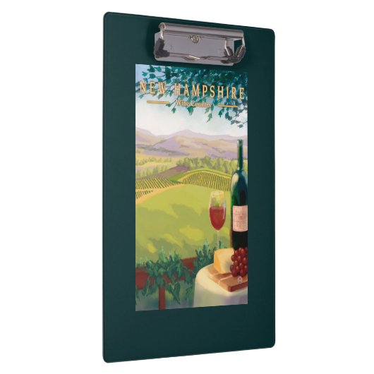 New Hampshire Wine Country Scene Klembord (Rechts)