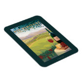 New Hampshire Wine Country Scene Magneet (Rechterzijde)