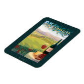 New Hampshire Wine Country Scene Magneet (Linkerzijde)