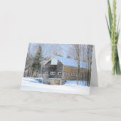 New Hampshire winter Kaart (Voorkant)