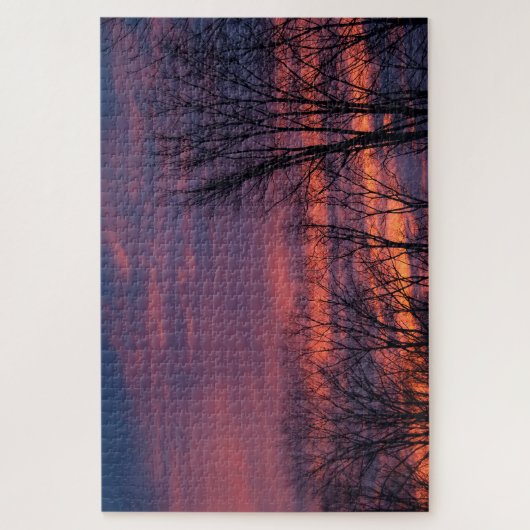 New Hampshire Winter Sky Legpuzzel (Verticaal)