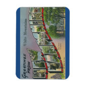 New Hampshire, Witte bergen magneet (Verticaal)