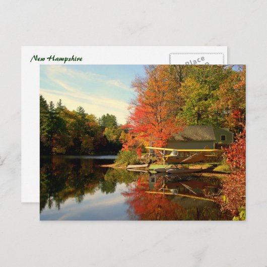 New Hampshire Zee Briefkaart (Voorkant / Achterkant)