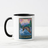 New HampshireAngler Fisherman Scene Mok (Links)