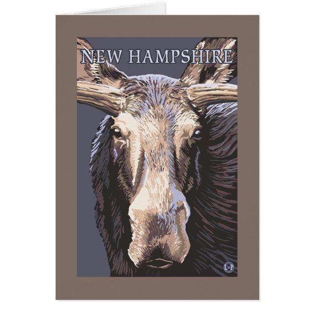 New HampshireMoose Up Close (Voorkant)