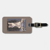 New HampshireMoose Up Close Bagagelabel (Voorkant horizontaal)