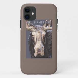 New HampshireMoose Up Close Case-Mate iPhone Case