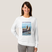 New HampshireSea Lions Scene T-shirt (Voorkant volledig)