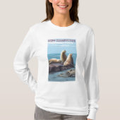 New HampshireSea Lions Scene T-shirt (Voorkant)