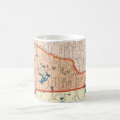 New Hapmshire Vintage Map Mug Koffiemok (Center)