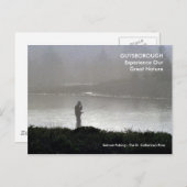 New Harbour, NS - Salmon Vist, vroege ochtend Briefkaart (Voorkant / Achterkant)