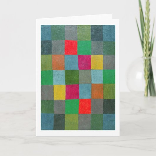 New Harmony, Paul Klee Kaart (Voorkant)