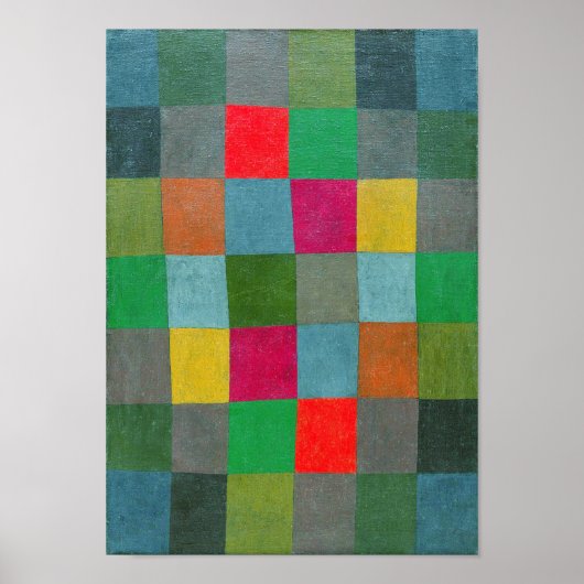 New Harmony, Paul Klee Poster (Voorkant)