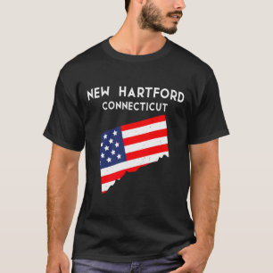 New Hartford Connecticut Verenigde Staten Amerika T-shirt