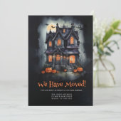 New Haunted Abode Moving Aankondiging (Staand voorkant)