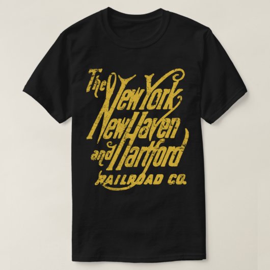 New Haven and Hartford Railroad T-shirt (Design voorkant)