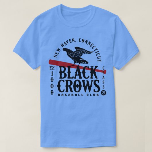 New Haven Black Crows T-shirt (Design voorkant)