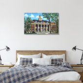New Haven Colony Historische Society Canvas Afdruk (Insitu (Slaapkamer))