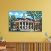 New Haven Colony Historische Society Canvas Afdruk (Insitu (Woonkamer))