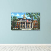 New Haven Colony Historische Society Canvas Afdruk (Insitu (Houten vloer))