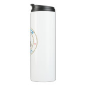 New Haven Connecticut Colonial Thermosbeker (Geroteerd rechts)