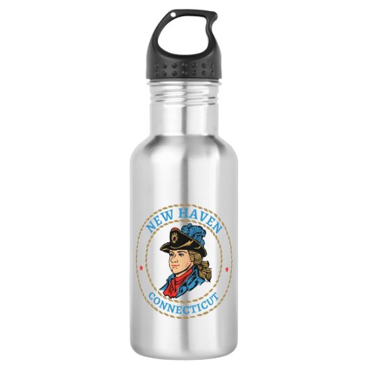 New Haven Connecticut Colonial Waterfles (Voorkant)