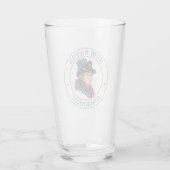 New Haven Connecticut Koloniaal Glas (Achterkant)