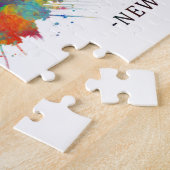 New Haven Connecticut Skyline Legpuzzel (Zijkant)