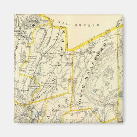 New Haven County Magneet (Voorkant)