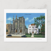 New Haven, CTExterior Uitzicht of St. Mary's Briefkaart (Voorkant)