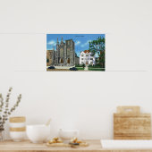 New Haven, CTExterior Uitzicht of St. Mary's Poster (Keuken)