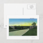 New Haven, CTView of Merritt Parkway Briefkaart (Voorkant / Achterkant)