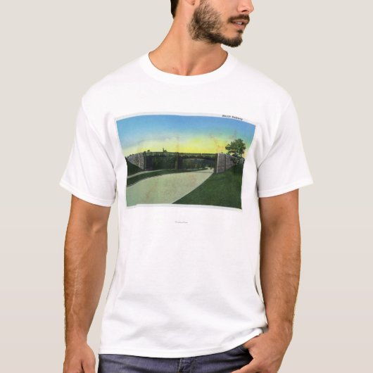 New Haven, CTView of Merritt Parkway T-shirt (Voorkant)