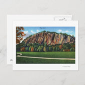 New Haven, CTView of West Rock Briefkaart (Voorkant / Achterkant)