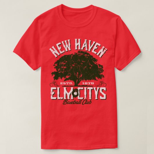 New Haven Elm City T-shirt (Design voorkant)