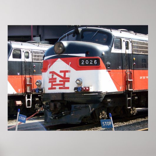 New Haven Railroad ( C- DOT ) FL 9M 2026 Poster (Voorkant)