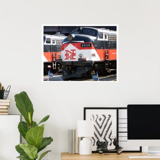New Haven Railroad ( C- DOT ) FL 9M 2026 Poster (Thuiskantoor)