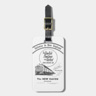 New Haven Railroad-Gateway to New England 1950 Bagagelabel