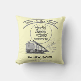 New Haven Railroad-Gateway to New England 1950 Kussen