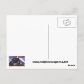 New Haven Railroad Groter Power 1938 Briefkaart (Achterkant)