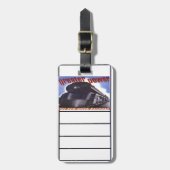 New Haven Railroad Grotere Power 1938 Bagagelabel (Voorkant verticaal)