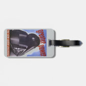 New Haven Railroad Grotere Power 1938 Bagagelabel (Achterkant horizontaal)