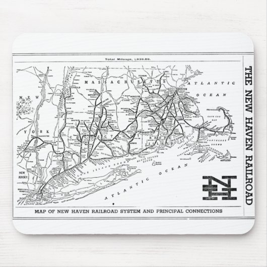 New Haven Railroad Muismat (Voorkant)