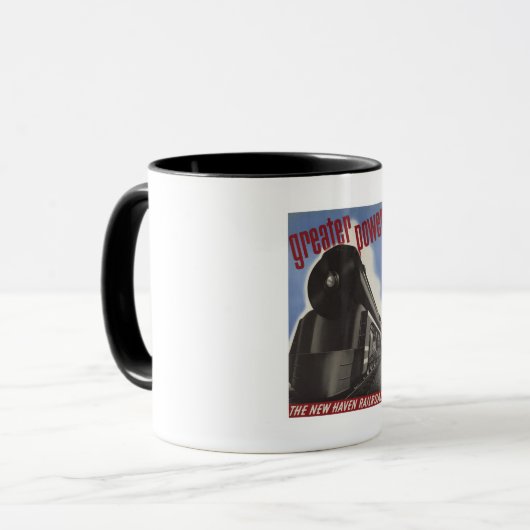 New Haven Railroad Train Mok (Voorkant links)