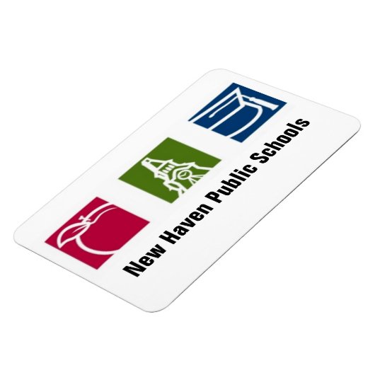 New Haven Schools Magnet Magneet (Linkerzijde)