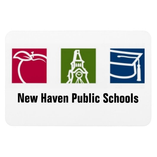 New Haven Schools Magnet Magneet (Horizontaal)